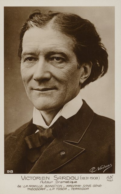 Victorien Sardou (1831-1908), französischer Dramatiker von French Photographer